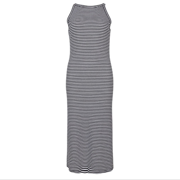 O'Neill Women's Rib Dress - Black and White - Picture 1 of 2